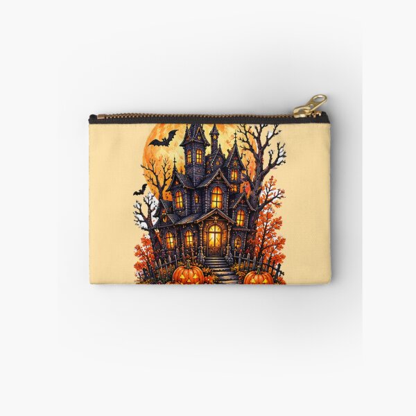 Item preview, Haunted Castle Halloween Full Moon designed and sold by DrAsmaaMohamed.