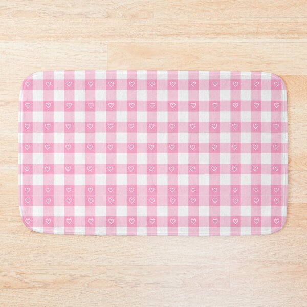 Item preview, Pink Gingham heart pattern designed and sold by Whisperspirit11.