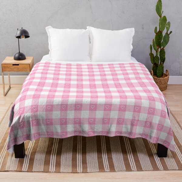 Item preview, Pink Gingham heart pattern designed and sold by Whisperspirit11.