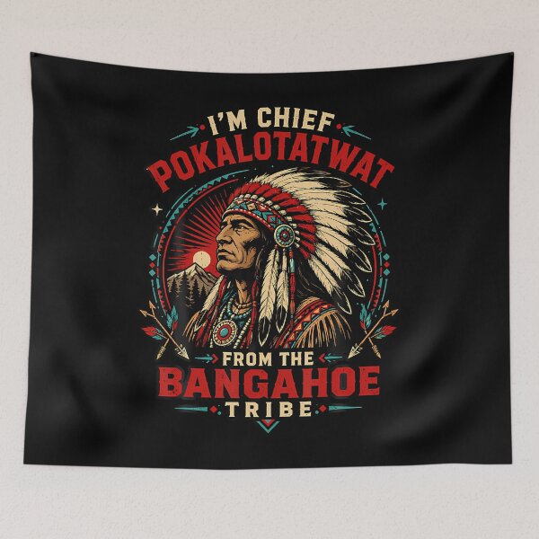 Item preview, I'M Chief Pokalotatwat Funny Chief Meme Viral Quote designed and sold by Tomtomatos.