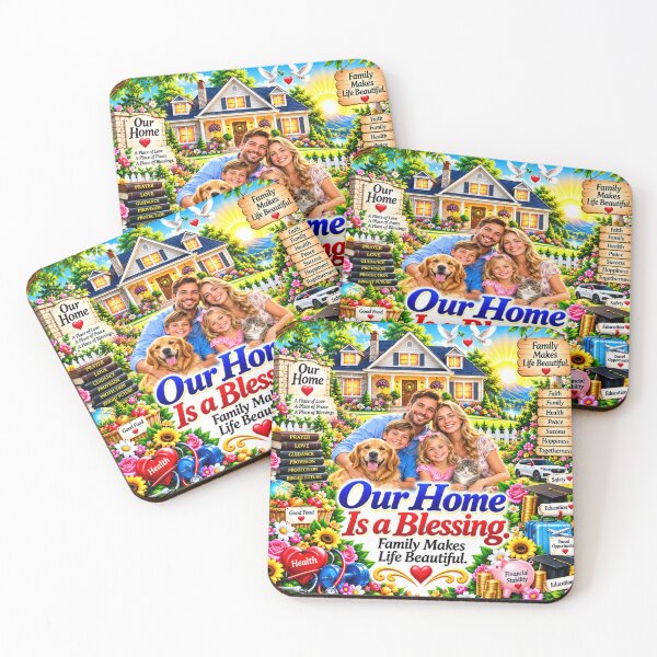 Item preview, Our Home Is a Blessing. designed and sold by New Wave Artworks & Odds &Ends.