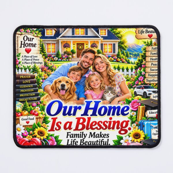 Item preview, Our Home Is a Blessing. designed and sold by New Wave Artworks & Odds &Ends.