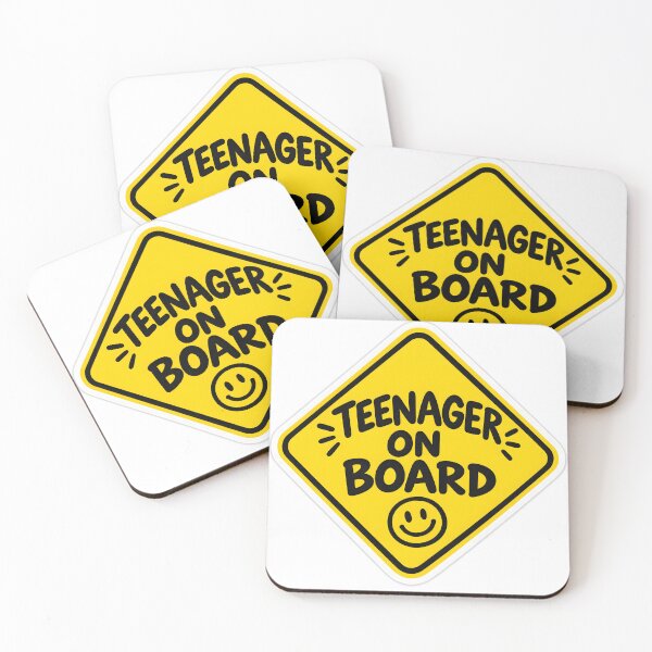 Item preview, teenager on board designed and sold by Art Dila Studio.