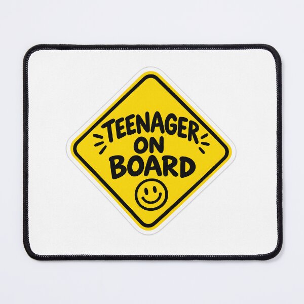Item preview, teenager on board designed and sold by Art Dila Studio.
