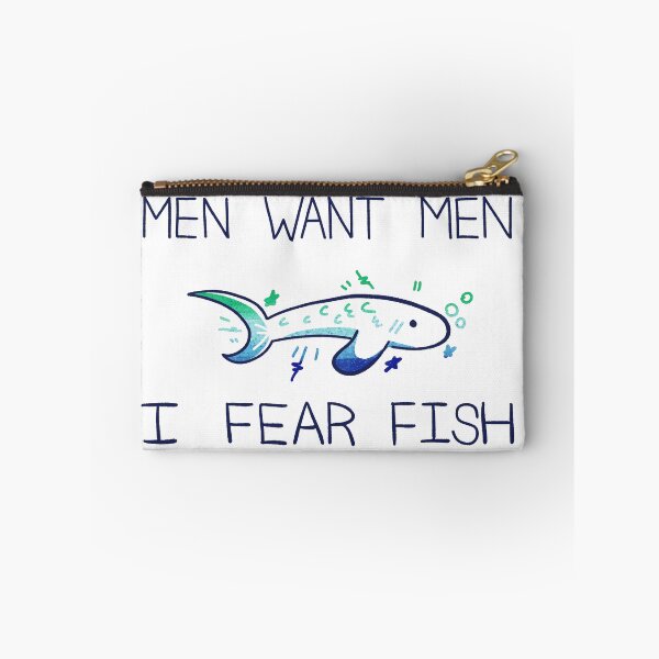 Item preview, Men Want Men. I Fear Fish designed and sold by Phthalo-Arts.