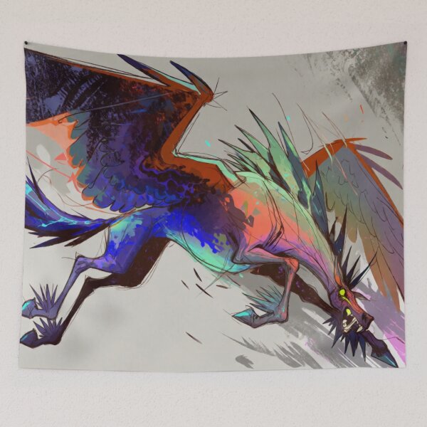 Item preview, Wings of Shade and Neon Sight, Diving Deep in Neon Light (V4) designed and sold by SabaMirzique.