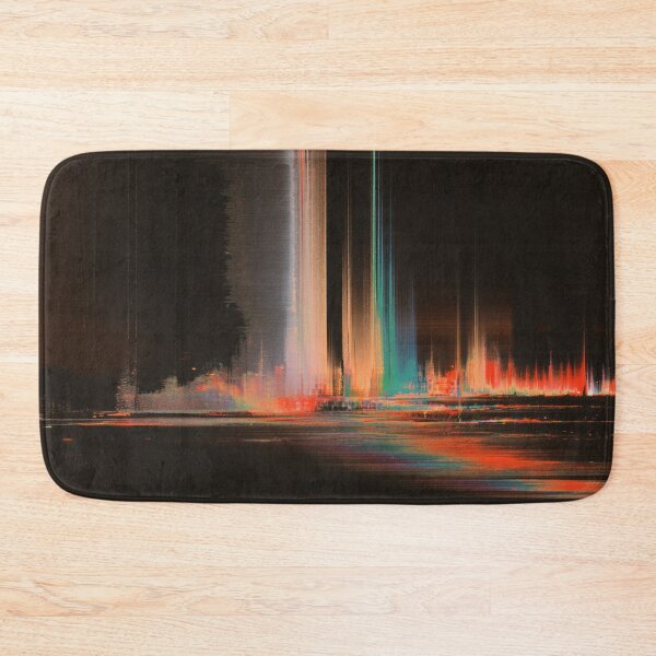 Item preview, Afterglow Signal – Abstract Neon Horizon designed and sold by AlfiB.