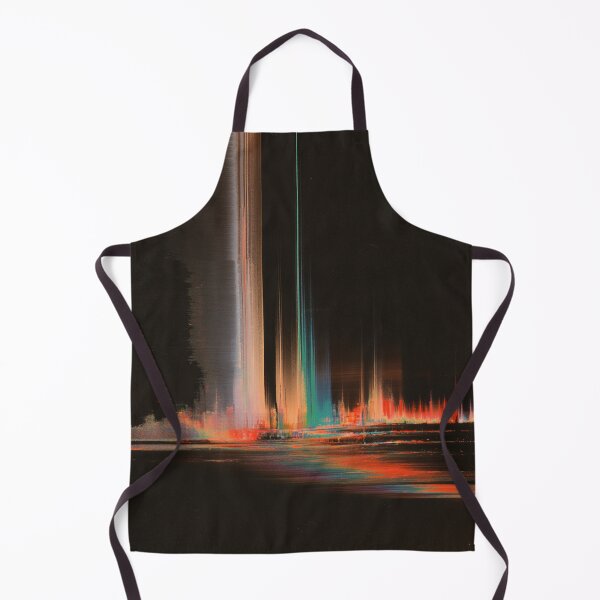 Item preview, Afterglow Signal – Abstract Neon Horizon designed and sold by AlfiB.