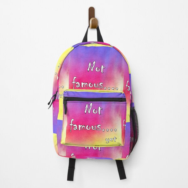 Item preview, Not famous....yet, vibrant original watercolor. designed and sold by aswoa.