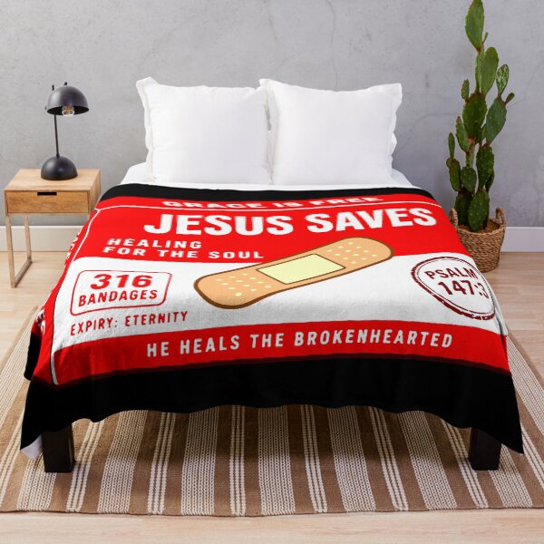 Item preview, Psalm 147:3 He Heals The Brokenhearted And Binds Up Their Wounds designed and sold by plushism.