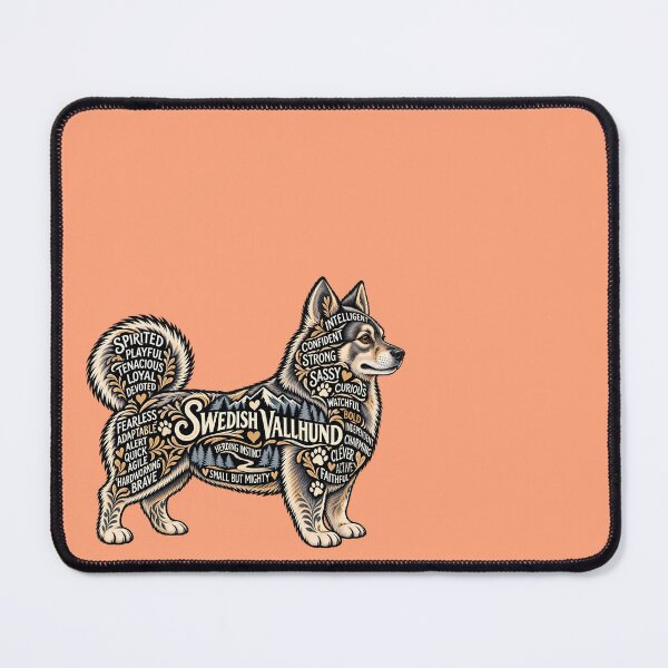 Item preview, Swedish Vallhund - small but mighty designed and sold by TheVallhundStop.