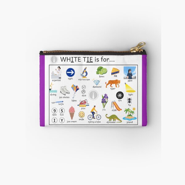 Item preview, WHITE TIE is for...  Picture Dictionary designed and sold by ColorVowel.