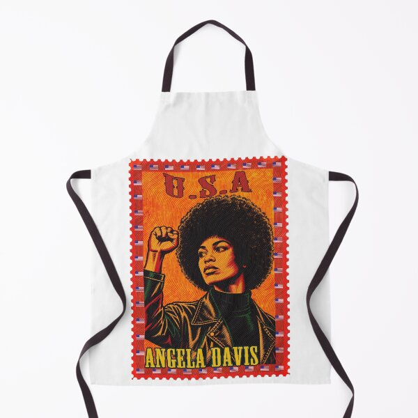 Item preview, Angela Davis Vintage USA Postage Stamp Pan-African Icon Art designed and sold by Youngkev-arts.