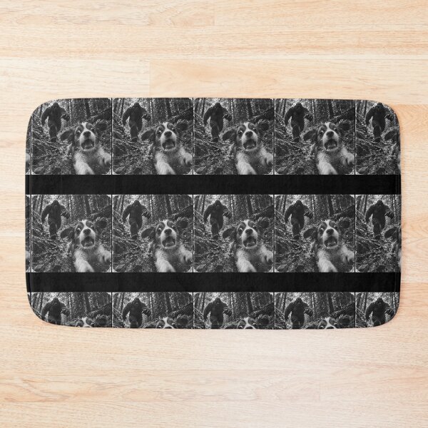 Item preview, Bigfoot And Cavalier Funny Dog Selfie Sasquatch Chase Forest designed and sold by RealestInternet.