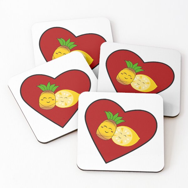 Item preview, Taste Buddies: Lemon and Pineapple designed and sold by HarveyHandcraftsandDesigns.