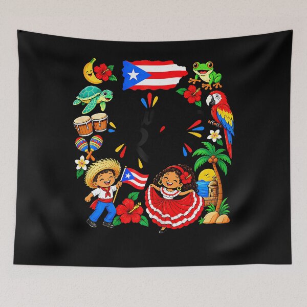 Item preview, Puerto Rico Flag Boricua Proud Puerto Rican Heritage designed and sold by Tomtomatos.