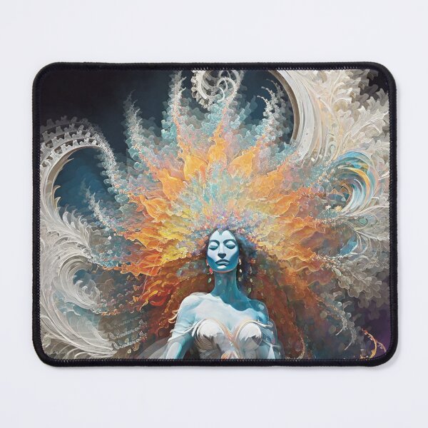 Item preview, Gaia Dreaming – Divine Feminine Earth Goddess Fantasy Art designed and sold by Sacred Frequency Studio .