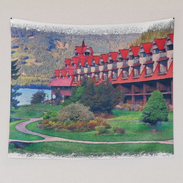 Item preview, Three Valley Lake - Hotel Resort designed and sold by NaturePrints.