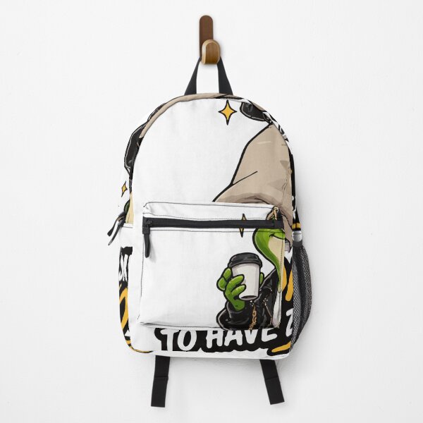 Item preview, Kinda Chic To Have Zero Plans – Funny Frog Streetwear Sticker designed and sold by Red1-Emporium.