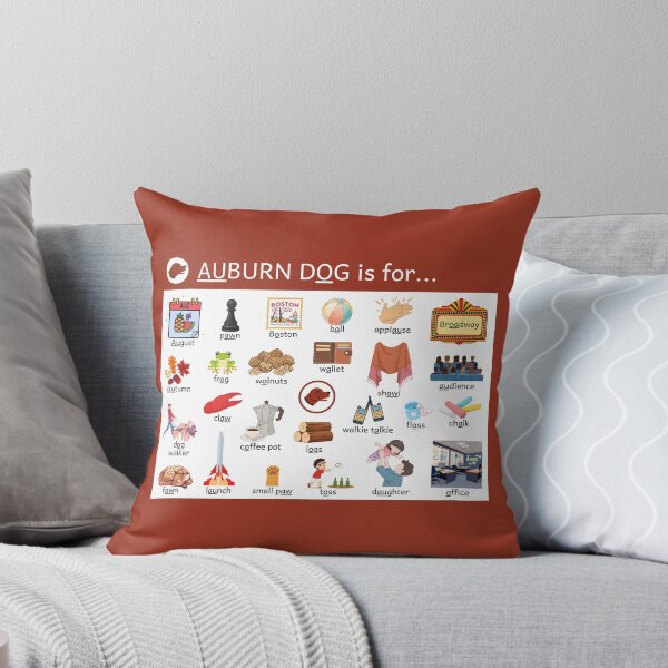Item preview, AUBURN DOG is for... Picture Dictionary designed and sold by ColorVowel.
