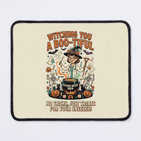 Item preview, Witching you a boo-tiful allergy-relief brew - Halloween for allergies designed and sold by ParadoxParadox.