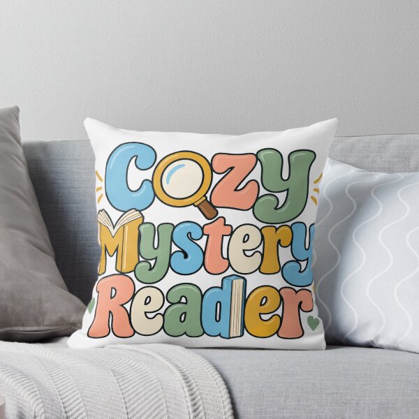 Item preview, Cozy Mystery Reader designed and sold by Lori Winslow Designs.