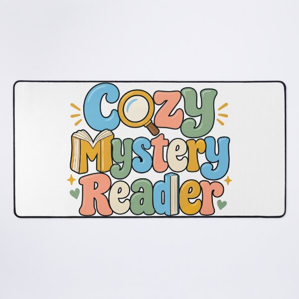 Item preview, Cozy Mystery Reader designed and sold by Lori Winslow Designs.
