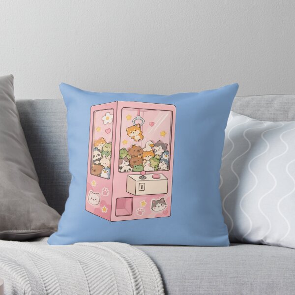 Item preview, Kawaii Animal Plushie Sticker Vending Machine – Cute Cat, Capybara, Shiba Inu, Bunny, Frog, Axolotl, Otter, Panda & Penguin designed and sold by StickerJas.