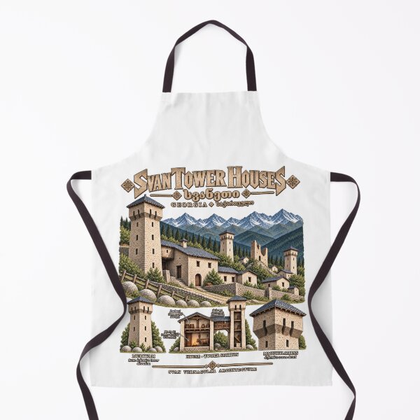 Item preview, Svan Tower Houses of Georgia — Svaneti Vernacular Architecture designed and sold by Larkfound Studio.