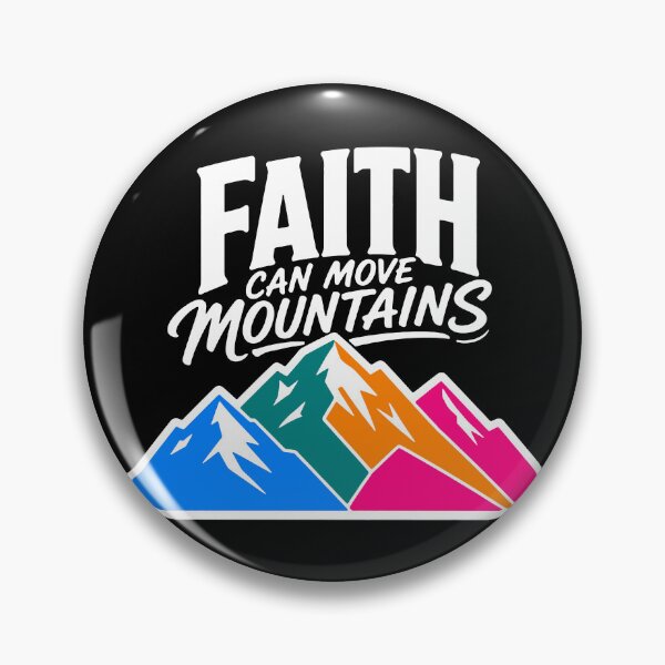 Item preview, Matthew 17:20 Faith Can Move Mountains designed and sold by plushism.