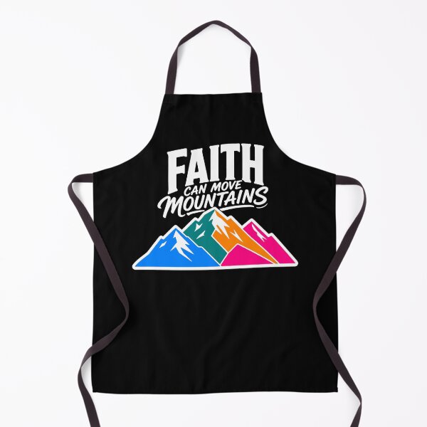 Item preview, Matthew 17:20 Faith Can Move Mountains designed and sold by plushism.