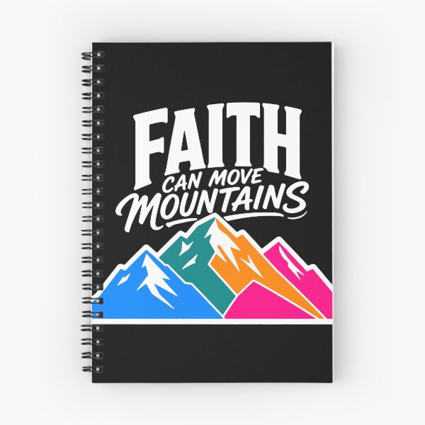 Item preview, Matthew 17:20 Faith Can Move Mountains designed and sold by plushism.