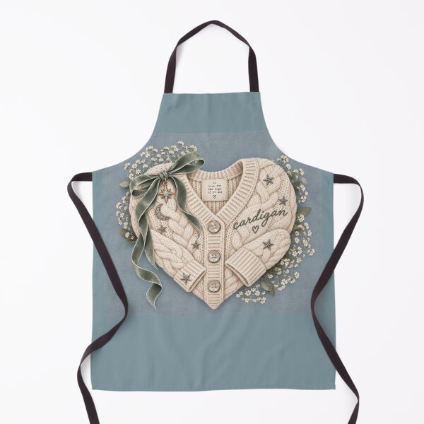 Item preview, Copy of Cardigan Taylor Swift Folklore Heart Sweater designed and sold by taylorvinyls.