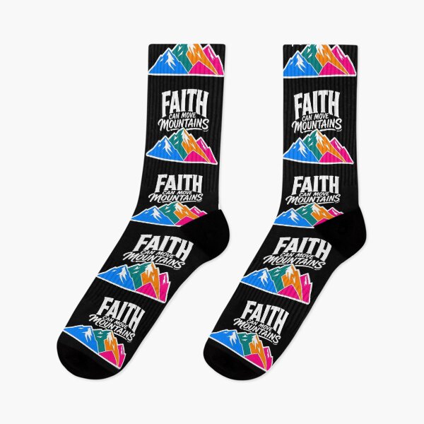 Item preview, Matthew 17:20 Faith Can Move Mountains designed and sold by plushism.
