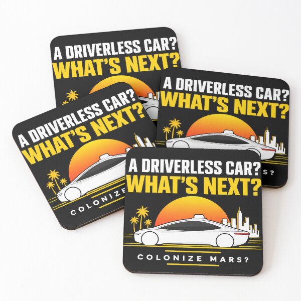 Item preview, A Driverless Car Whats Next Colonize Mars designed and sold by Kenzie & Co.