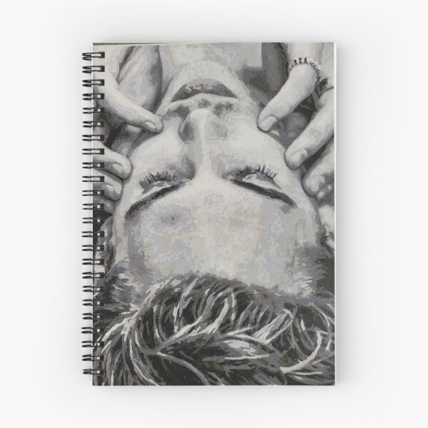 Item preview, Austin Butler B&W Upsidedown painting designed and sold by RobynSteed.