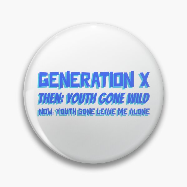 Item preview, Generation X Then and Now designed and sold by Angie's Page.