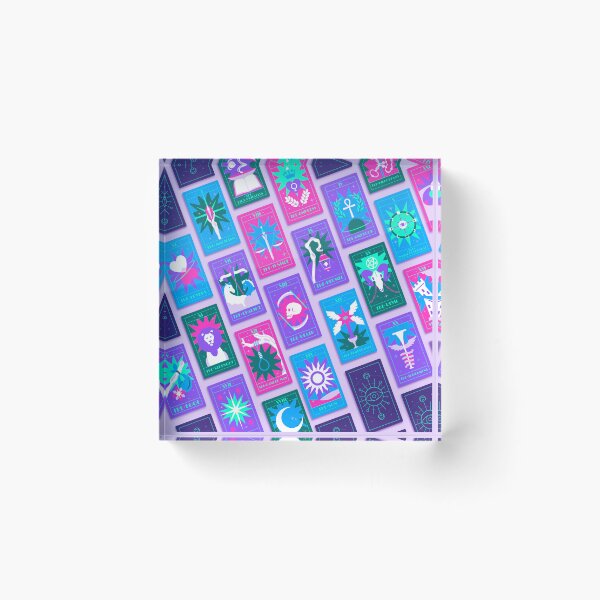 Artikelvorschau, Die Vaporwave-Arcana – 22 Große Arkana entworfen und verkauft von HicchanInWonder.