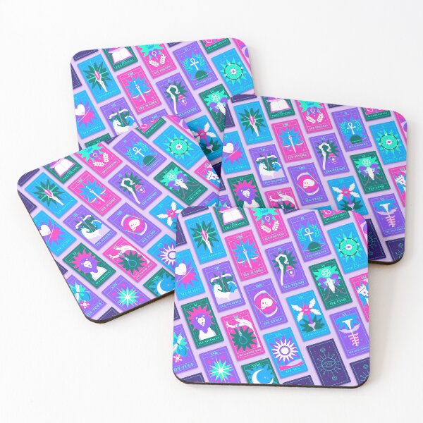 Item preview, The Vaporwave arcana - 22 Major arcana designed and sold by HicchanInWonder.