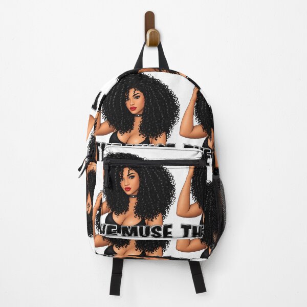 Item preview, "The Muse" Beautiful Woman with Big Curly Hair designed and sold by LC&LCPlatform.