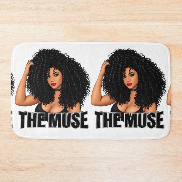Artikelvorschau, "Die Muse" – eine wunderschöne Frau mit voluminösen Locken entworfen und verkauft von LC&LCPlatform.
