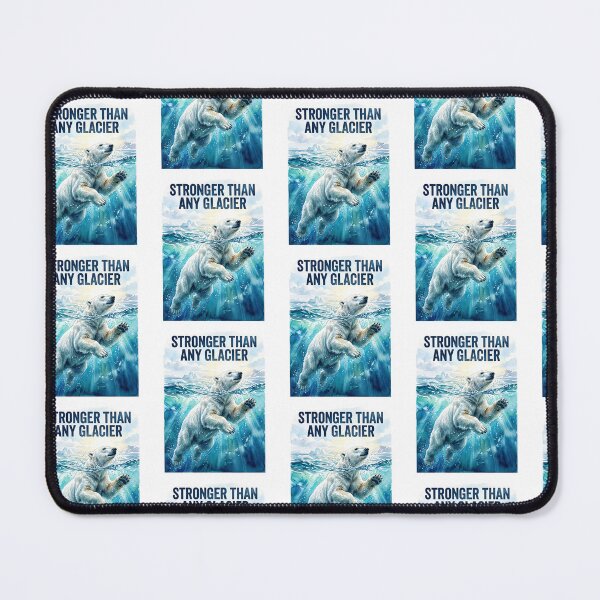 Item preview, Swimming Polar Bear Glacier designed and sold by Tiffany Roy.