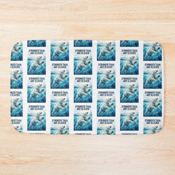 Item preview, Swimming Polar Bear Glacier designed and sold by Tiffany Roy.