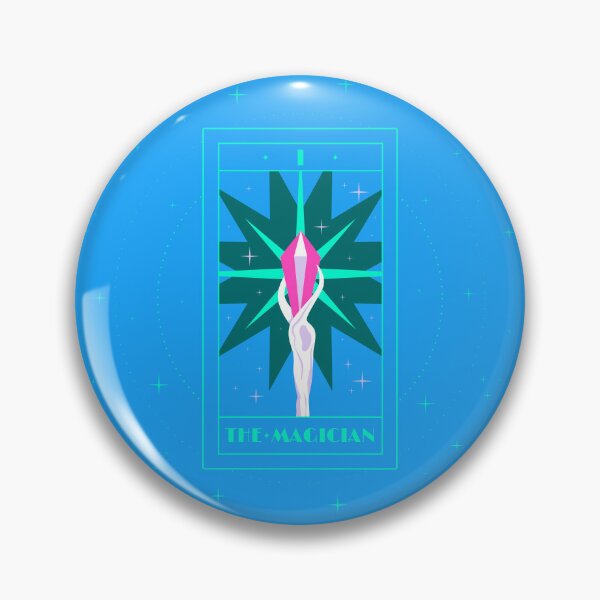 Item preview, The Vaporwave arcana - The Magician designed and sold by HicchanInWonder.