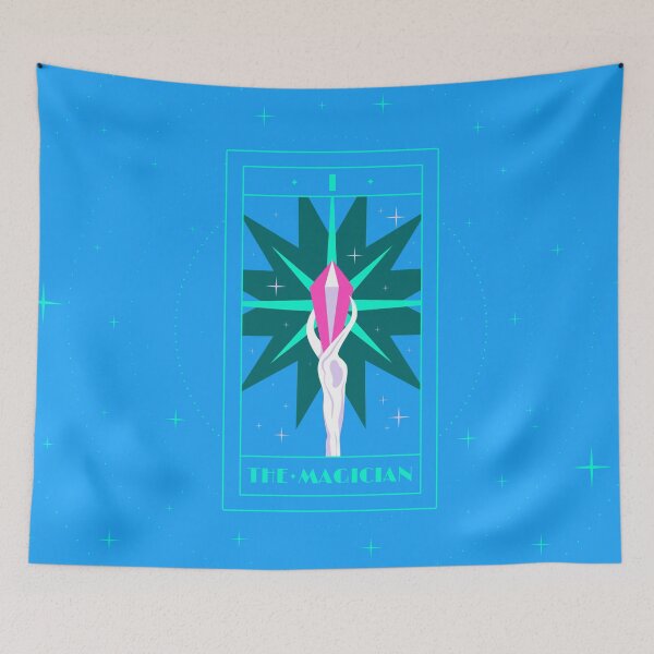 Artikelvorschau, Vaporwave-Arcana – Der Magier entworfen und verkauft von HicchanInWonder.