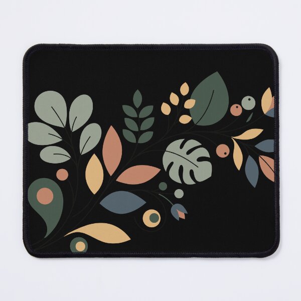 Item preview, A minimalist design featuring abstract botanical elements, with a focus on organic shapes and a serene color palette. designed and sold by ElegantOutlines.
