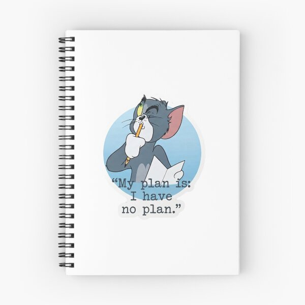 Item preview, My Plan Is I Have No Plan Funny Tom Meme designed and sold by toonic70.