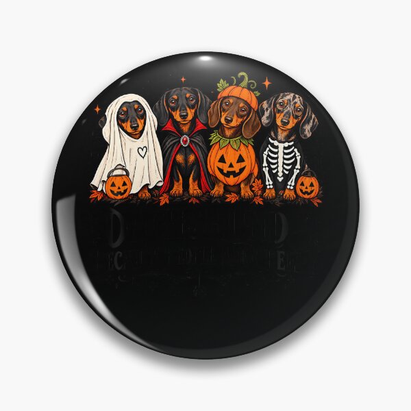 Item preview, Dachshund Because People Are Creepy Halloween Dogs designed and sold by Tomtomatos.