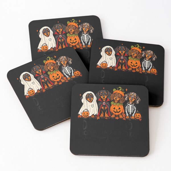 Item preview, Dachshund Because People Are Creepy Halloween Dogs designed and sold by Tomtomatos.