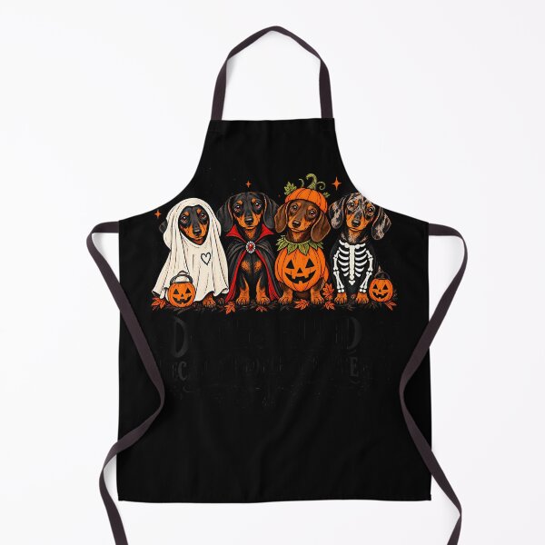 Item preview, Dachshund Because People Are Creepy Halloween Dogs designed and sold by Tomtomatos.